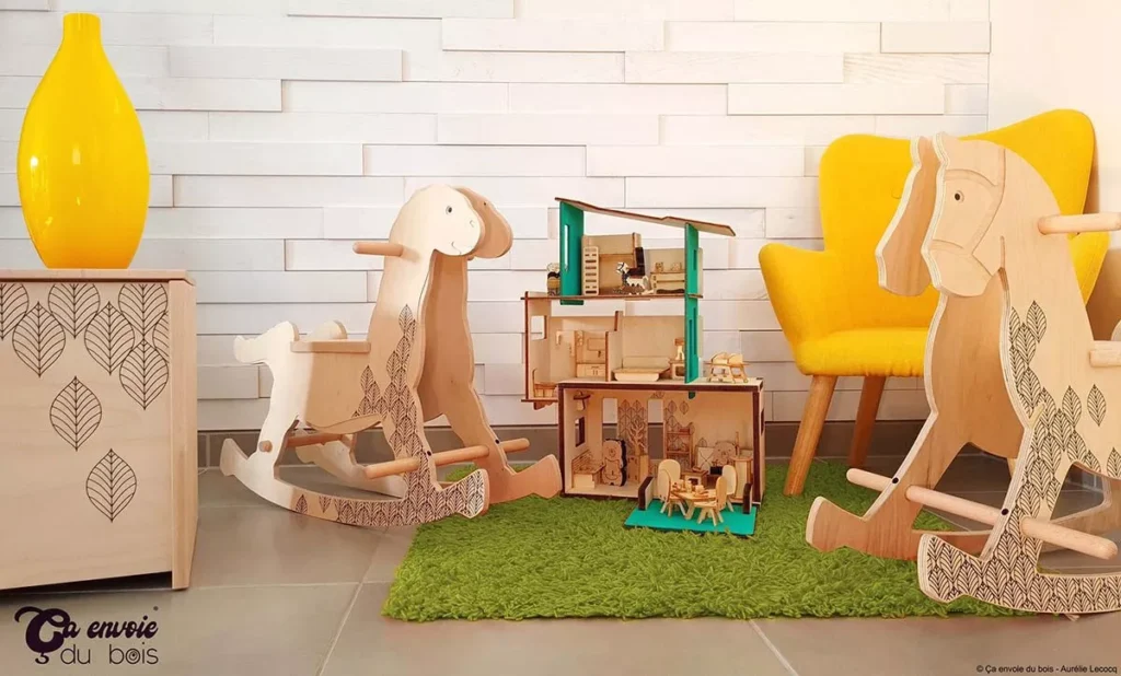 découvrez l'âge idéal pour offrir un cheval à bascule en bois, un cadeau classique qui allie amusement et développement moteur pour les enfants.
